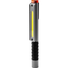Uravas Store Nebo Lil Larry 500 Lümen Usbc Şarj Edilebilir Çalışma Lambası - Flex Pil Teknolojili Çalışma Lambası - 5 Modlu Beyaz Veya Kırmızı Işık - Suya ve Darbeye Dayanıklı Tasarım - Manyetik Taban ve Cep