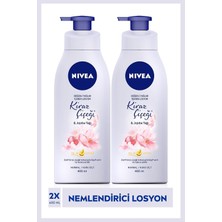 Uravas Store Nıvea Vücut Kremi Vücut Losyonu Değerli Yağlar Içerir Kiraz Çiçeği & Jojoba Yağı Normal ve Kur... 462CSERI