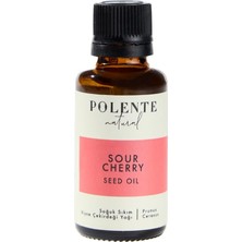 Uravas Store Polente Natural - Vişne Çekirdeği Yağı - Soğuk Sıkım (30 Ml)