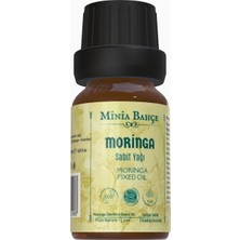 Uravas Store Minia Bahçe Bitki Sanat Atölyesi Moringa Yağı, 10ML, Soğuk SIKIM,%100 Saf