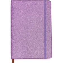 Uravas Store Pembe Mor Parlak Defter - Çizgili 120 Sayfa