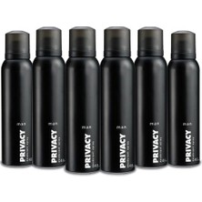 Uravas Store Privacy Men Deodorant 6X150ML
