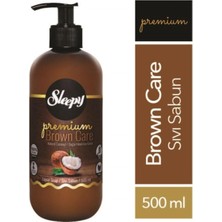Uravas Store Sleepy Sivi Sabun Premium Brown Care Doğal Hindistan Cevizi 500 ml
