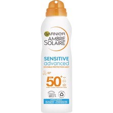 Uravas Store Garnier Ambre Solaire Sensitive Advanced Güneş Koruyucu Sprey Gkf 50+ 200 ml