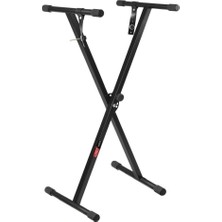 Uravas Store Lastvoice KS-01D Portatif Org Standı Kademeli Org Sehpası Sabitleme Kayışlı