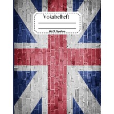 Uravas Store Independently Published Vokabelheft A4 2 Spalten: Vokabelheft A4 Englisch Mit Schönem Design| Inhaltsverzeichnis, Erfolgs-Tracker