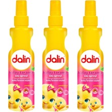 Uravas Store Dalin Badem Özlü Kolay Tarama Saç Spreyi, 200 Ml, 3 Adet