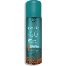 Uravas Store Lovren Solaire Very High Protection SPF50+ Biphasic Face Body Spray Yüz ve Vücut Güneş Koruyucu Spre