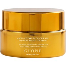 Uravas Store Glone Yaşlanma Karşıtı Kolajen Krem, 50ML | Sıkılaştırıcı ve Leke Karşıtı Yoğun Bakım | Somon Dna & Hyaluronik Asitli Zengin Formül