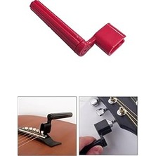 Uravas Store Midex W11-RD Gitar Tel Sarıcı Gitar Burgu Çevirici (Kırmızı)