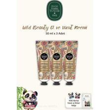 Uravas Store Eyüp Sabri Tuncer 3'lü Perfume Jewels Wild Beauty El Kremi 50 ml ve Rosıe Pamuk