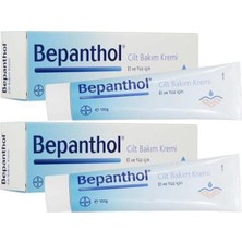 Uravas Store Bepanthol Cilt Bakım Kremi El ve Yüz Için 100 gr 2'li P03097