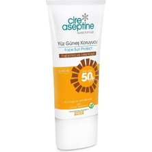 Uravas Store Cire Aseptine Yüz Güneş Koruyucu Yaşlanma ve Leke Karşıtı 50 Spf 50 ml
