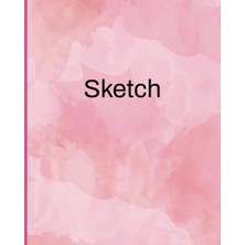 Uravas Store Pink Artist Sketch Pad For Girls Teens Women Adults Abstract Journal Cute Pretty 8X10 120 Blank Pages