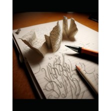 Uravas Store Independently Published Narrow Hand Written Paper