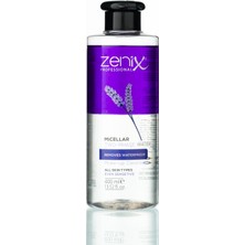 Uravas Store Zenix Profesyonel Micellar Iki Fazlı Makyaj Temizleme Suyu, Tüm Cilt Tipleri Için, 400 ml