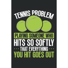 Uravas Store Tennis Problem: Dot Grid Jounal Todo Exercise Book Or Diary 6" x 9" (15.24 x 22.86 Cm) 120 Pages