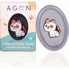 Uravas Store Agon Lavanta Özlü El Yapımı Oyuncaklı Çocuk Sabunu