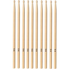 Uravas Store Chroma Baget - Davul - 5 Çift Bateri Bageti Drumsticks 5A Pürüzsüz Yüzey