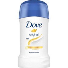 Uravas Store Dove Kadın Stick Deodorant Original 1/4 Nemlendirici Krem Etkili, 40 ml