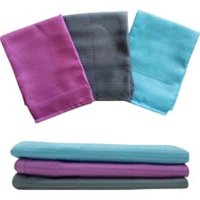 Uravas Store Senon Mikrofiber Bez 50X70 Iz Bırakmaz Yüksek Emicilik Lint-Free 3 Adet Mikrofiber Temizlik Bezi Araba ve Genel Temizlik Için Ideal