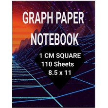 Uravas Store Graph Paper Notebook: 1 cm Square, 100 Sheets, 8.5 x !!