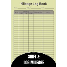 Uravas Store Shift & Log Mileage: Aesthetic Carbonless Paper Log | Basic Gray Cover