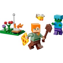 Uravas Store 30732 LEGO Minecraft® Alex'in Kamp Ateşi Çatışması