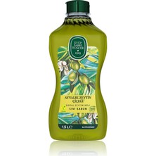 Uravas Store Eyüp Sabri Tuncer Doğal Zeytinyağlı Sıvı Sabun Ayvalık Zeytin Çiçeği 1,5 L Pet Şişe 1 Paket