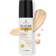 Uravas Store Heliocare 360 Yağsız 50 ml 50 Faktör Jel Güneş Kremi