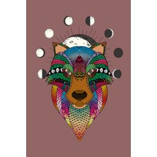 Uravas Store Wolf Spirit Animal Journal