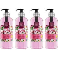 Uravas Store Eyüp Sabri Tuncer Japon Kiraz Çiçeği Doğal Zeytinyağlı Sıvı Sabun 500 ml - 4 Adet