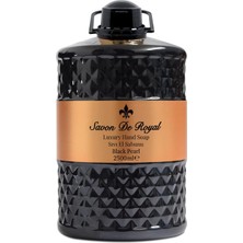 Uravas Store Savon De Royal Luxury Vegan Sıvı Sabun Black Pearl 2500 ml 1 Paket (1 x 2500 Ml)