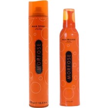 Uravas Store Morfose Saç Spreyi Turuncu 400ML + Saç Köpüğü Turuncu 200ML
