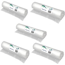Uravas Store Tify Balonlu Naylon Sargı 5 Adet 33 cm En 5 Metre Boyunda Havalı Eşya Koruma Ambalaj Pat Pat 5' Li