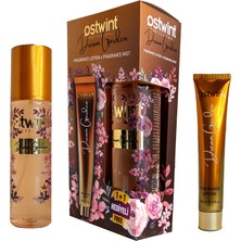 Uravas Store Ostwint Fragrance Mist Dream Garden Vücut Spreyi 200ML & Vücut Kremi 50ML Set - Ferahlatıcı Nemlendirici Bahar Esintisi ve Meyve Özlü Parfüm Kokusu