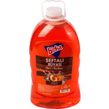 Uravas Store Birka Şeftali Kokulu 4000 Ml. Sıvı El Sabunu - Uzun Süreli Kullanım, Etkili Temizlik