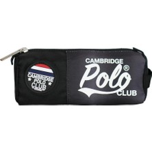 Uravas Store Cambridge Polo Club American Chic Unisex Çocuk Tek Bölme Kalemlik Siyah
