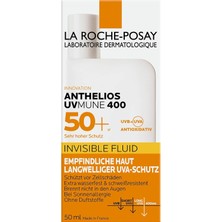 Uravas Store La Roche-Posay Anthelios Uvmune 400 Fluid Invisible SPF50+ Güneş Kremi 50 ml