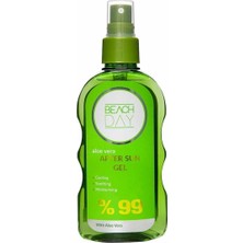 Uravas Store Beach Day Güneş Sonrası Yüksek Aloe Vera Nemlendirici Sprey 150 ml Onarıcı Cildi Sakinleştirici