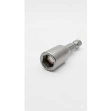 Uravas Store Manyetik Somun Sıkma Adaptörü, Darbeli Matkap Uyumlu - 1/4 Inç Altıgen Şaft - Güçlü Mıknatıslı Trapez Vida Lokması, S2 Çelik Akıllı Vida Ucu (8X65)
