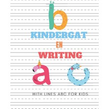 Uravas Store Independently Published Kindergarten Writing For Kids With Lines Abc: 120 Pages Blank Handwriting Paper With Dotted Lines
