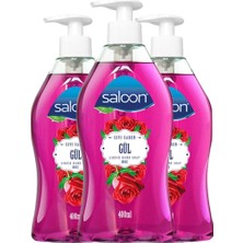 Uravas Store Saloon Sıvı Sabun 400 ml Gül x 3'lü Paket