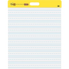 Uravas Store Post-It Şövale Pedi, 50,8 cm x 58,4 Cm, Beyaz Çizgili, 20 Yaprak/ped, 1 Ped, Komut Şeritleri Dahil Montajlar (566PRL)