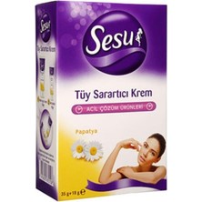 Uravas Store Sesu Tüy Sarartıcı Krem Papatya 35GR+18GR
