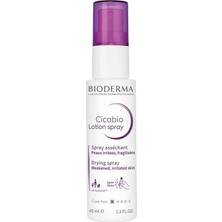 Uravas Store Bioderma Cicabio Lotion Spray Hasar Görmüş Cilt Anında Kurutucu Sprey Losyon Yüz, Vücut Yetişkin, Çocuk 40 ml