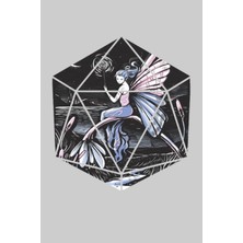 Uravas Store Hada Fantástica D20 - Cuaderno Para Frikis: Cuaderno Dın A5 (6x9) Para Entusiastas De Los Juegos De Rol Y Fanáticos De Los Juegos De Rol De Lápiz Y ... Y Días De La Semana Para La Función De Diario