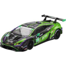 Uravas Store Truescale Miniatures Mını Gt MGT01062-L - Lamborghin. Huracan Gt3 Evo2#78 Forte Racing 24H Daytona 2024 - 1/64 Ölçek - Model Araba