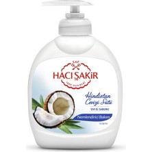 Uravas Store Hacı Şakir Hindistan Cevizi Sütü Nemlendirici Bakım Sıvı El Sabunu (300 Ml)