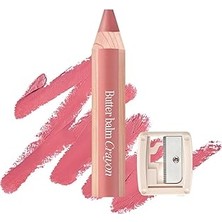Uravas Store Clıo Kremsi, Kalem Şeklinde Renkli Dudak Balmı & Kalemtıraş Clıo Butter Balm Crayon 001 Pink Poster